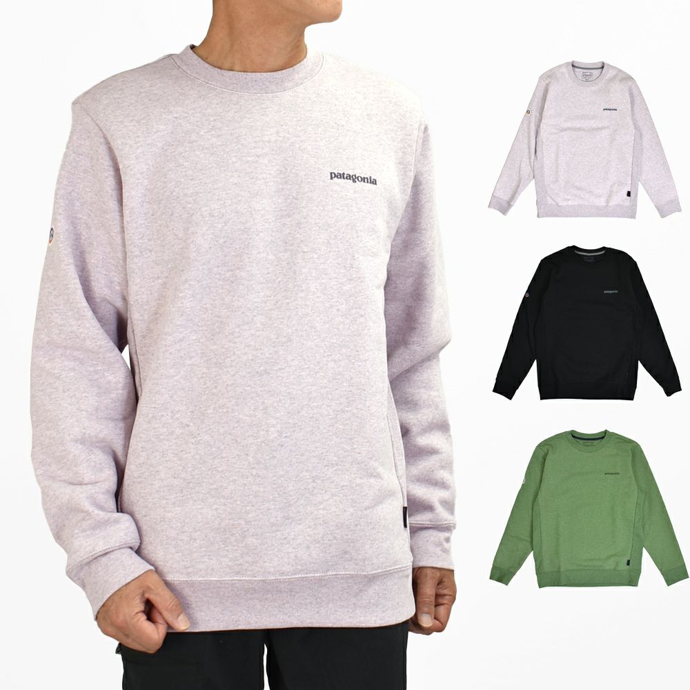 パタゴニア (PATAGONIA)フィッツロイ アイコン アップライザル クルー スウェットシャツ Fitz Roy Icon Uprisal Crew Sweatshirt 長袖スウェットTシャツ 39667