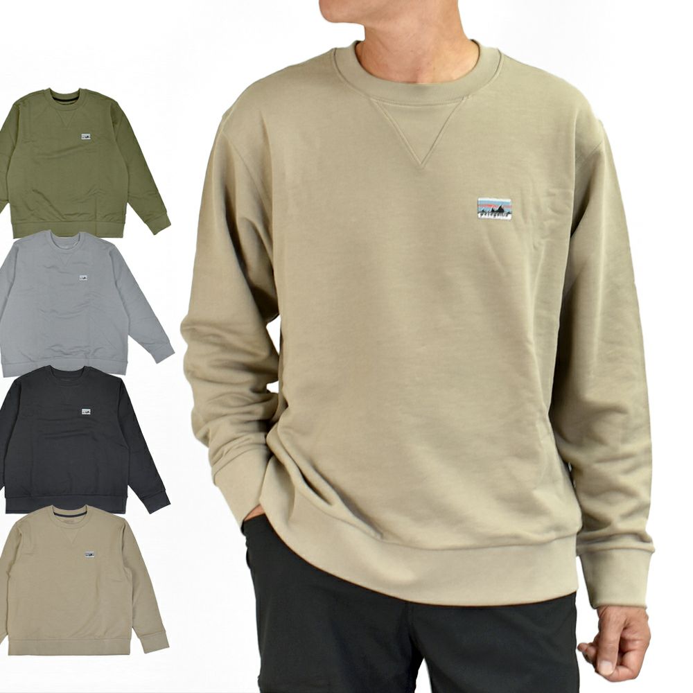 パタゴニア (PATAGONIA) デイリー クルーネック スウェットシャツ Daily Crewneck Sweatshirt 長袖スウェットTシャツ 22765