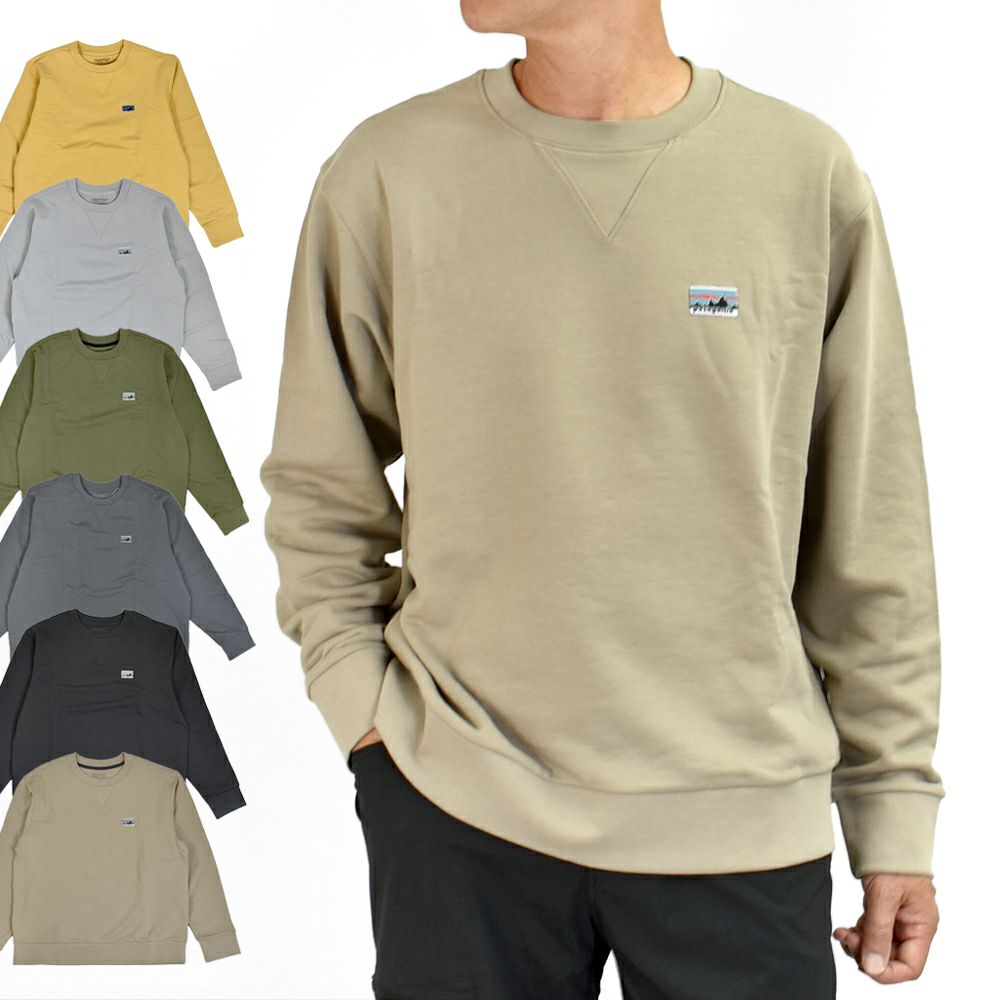 パタゴニア (PATAGONIA) デイリー クルーネック スウェットシャツ Daily Crewneck Sweatshirt 長袖スウェットTシャツ 22765