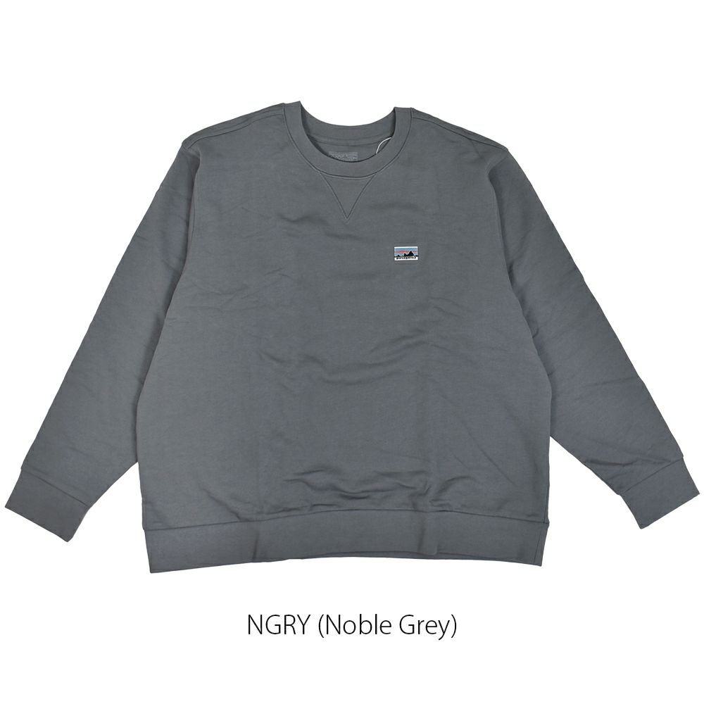 パタゴニア (PATAGONIA) デイリー クルーネック スウェットシャツ Daily Crewneck Sweatshirt 長袖スウェットTシャツ 22765 NGRY(Noble Grey)
