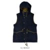 コリンボ (COLIMBO) ORIGINAL SNIPER'S VEST =PLAIN= オリジナル スナイパーズベスト コットンベスト ZZ-0116 02.INDIGO