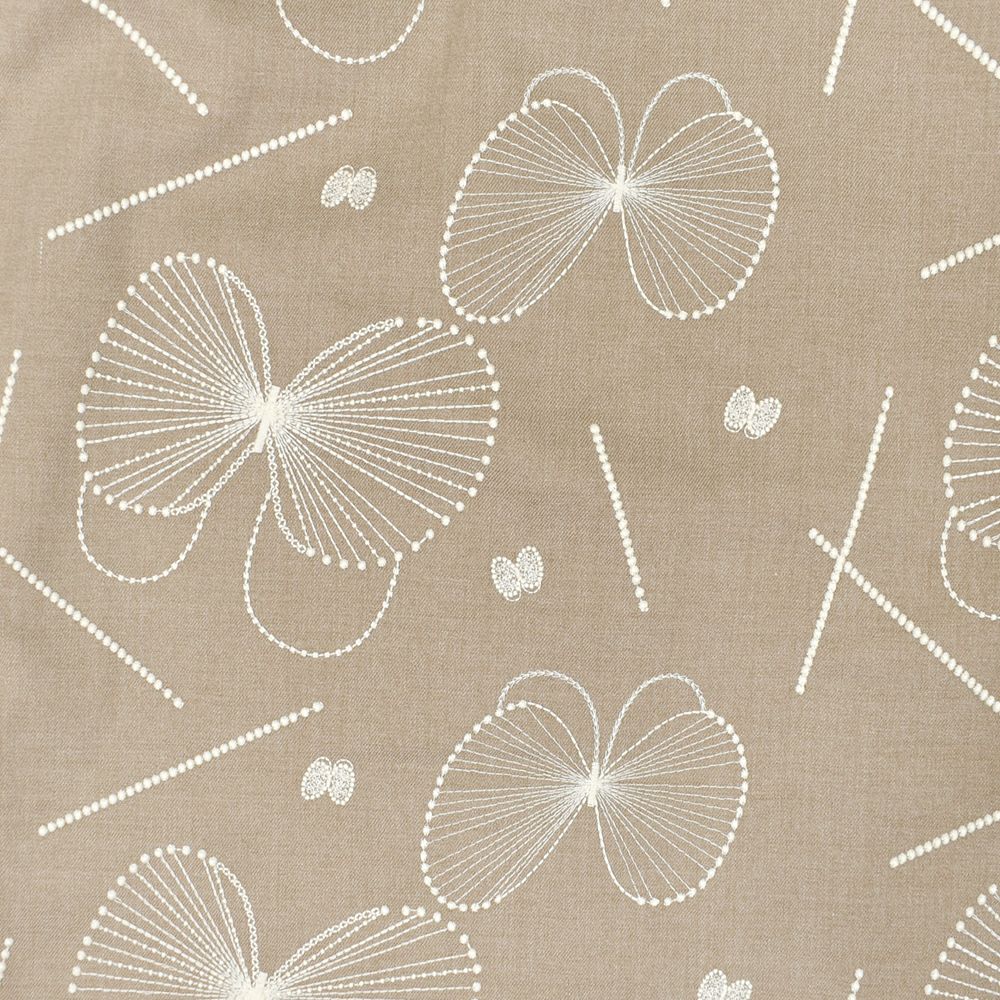 マーブルシュッド (marble SUD) EMB gene TUCK SK 刺繍タックスカート 蝶 07EF073013