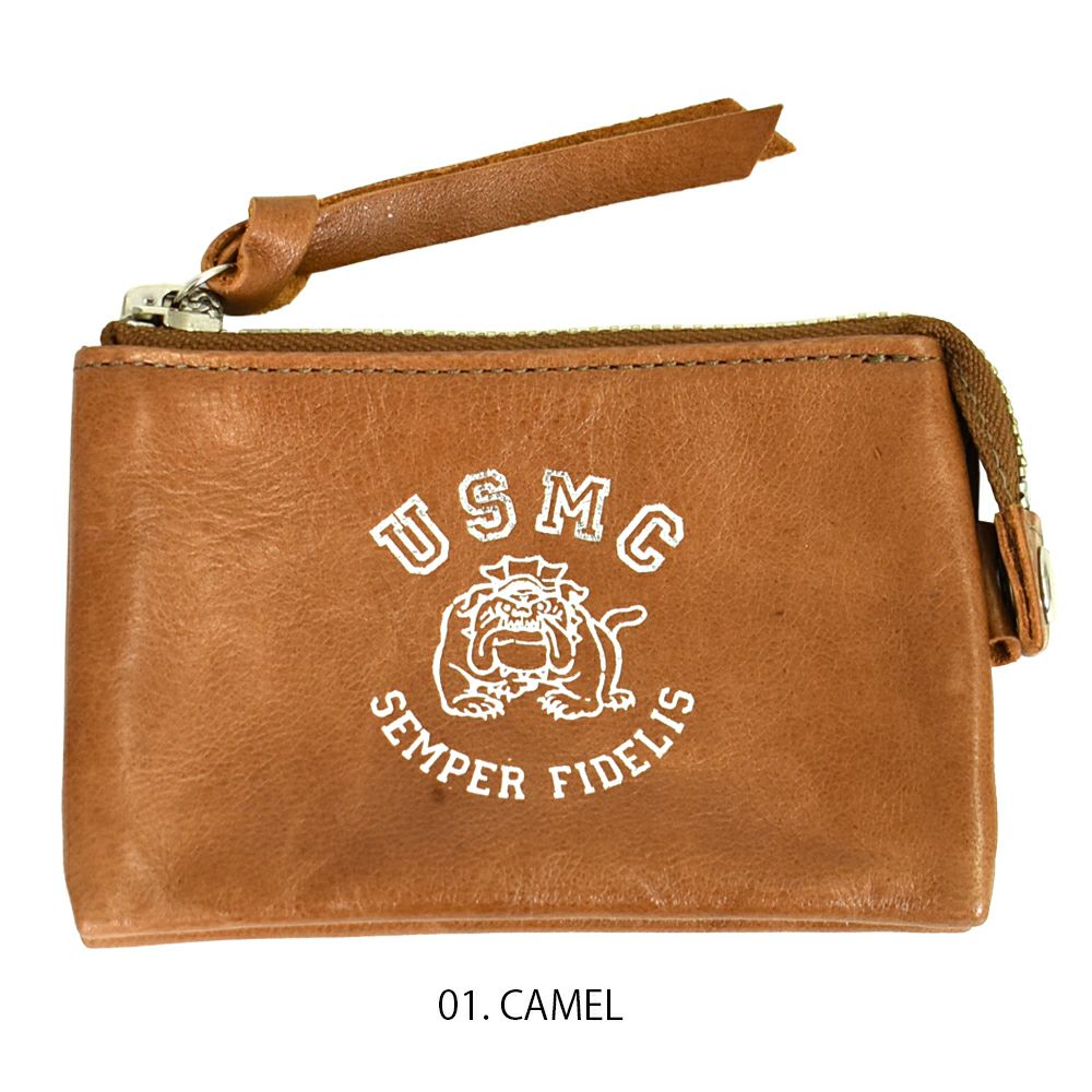 コリンボ (COLIMBO) BATTERY PARK COIN CASE バッテリーパークコインケース ホースハイドレザーコインケース ZZ-0700  01.CAMEL