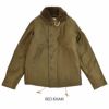 フリーホイーラーズ (FREEWHEELERS) NAVY DEPARTMENT JACKET, DECK,ZIP TYPE N-1 1940s MILITARY CLOTHING デッキジャケット アウター コート 2431001  RED KHAKI