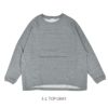 ブリスバンチ (Bliss bunch) サイド切替ラグランPO 長袖スウェットシャツ ロンT A748-350 3-2.TOP GRAY