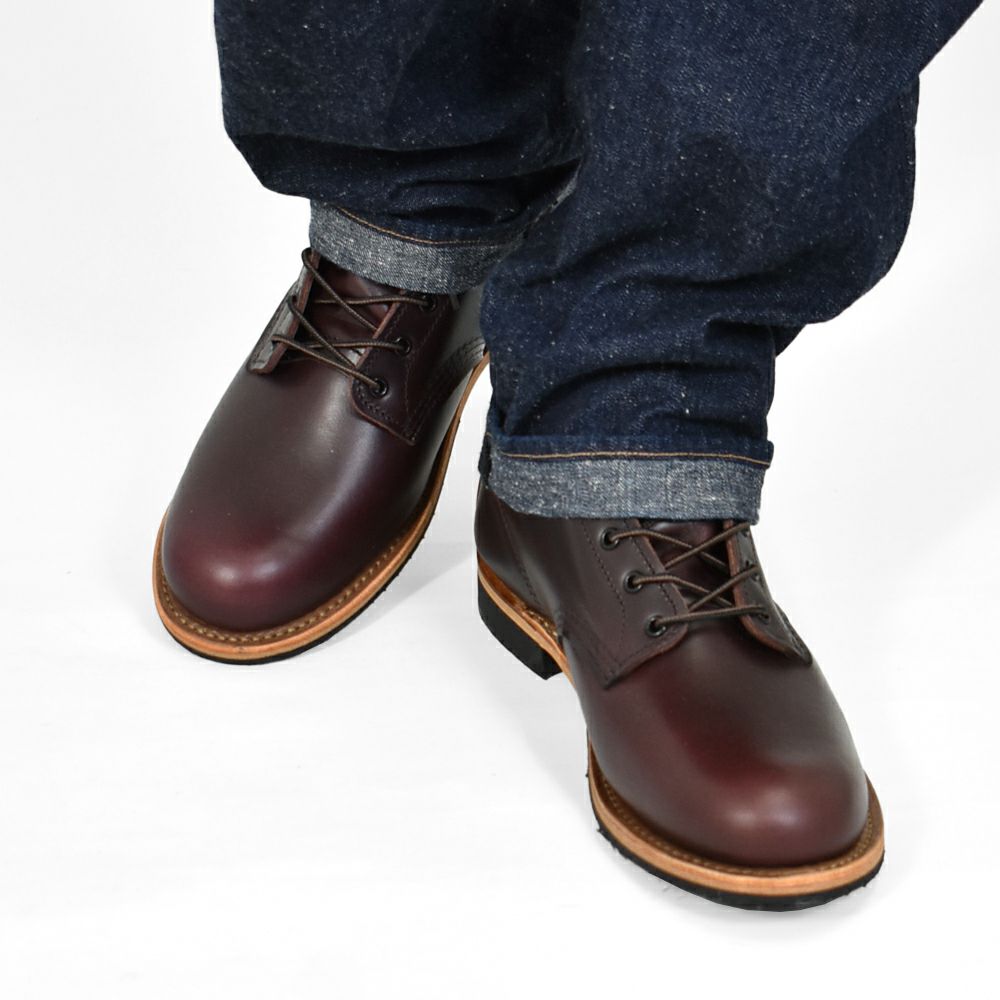 REDWING 持ち運び レザー ワークブーツ ベックマン黒 アメリカ製
