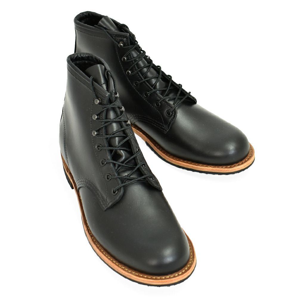 RED WING SHOES ブラックワークブーツ 聴こえる