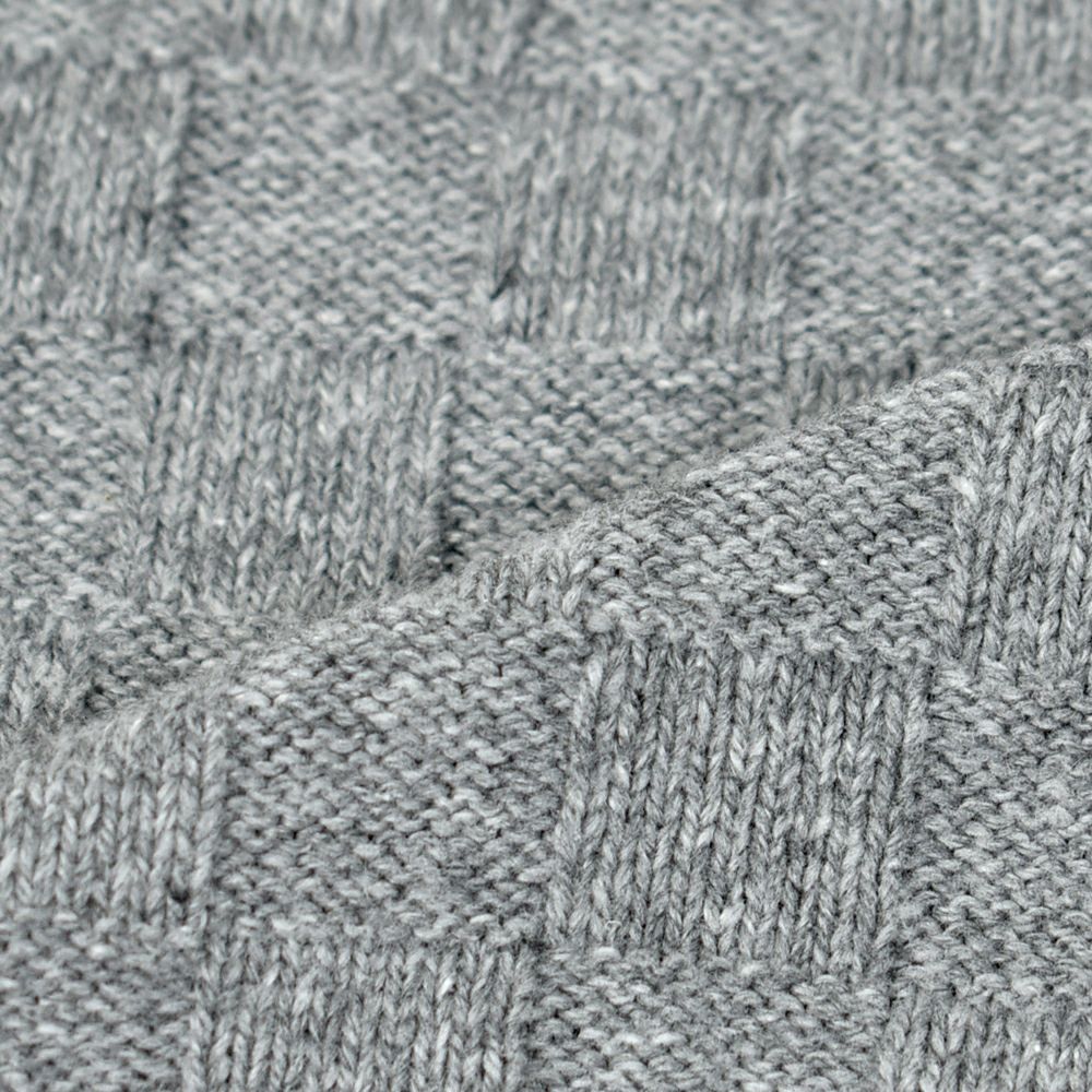 ソソット (sosotto) 格子編みサイドボタンベスト ニットベスト サイドボタン開き ゆったりシルエット 42453414