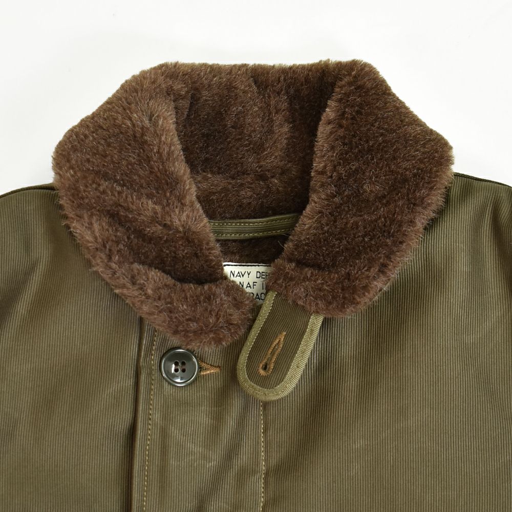 フリーホイーラーズ (FREEWHEELERS) Jolly Rogers on VF-17 on USS BUNKER HILL CV-17 TYPE N-1 1940s MILITARY CLOTHING デッキジャケット アウター コート カスタム 2431002