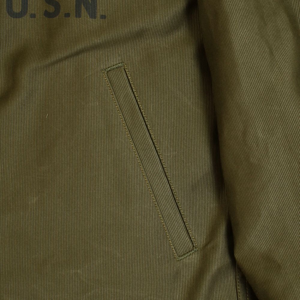 フリーホイーラーズ (FREEWHEELERS) Jolly Rogers on VF-17 on USS BUNKER HILL CV-17 TYPE N-1 1940s MILITARY CLOTHING デッキジャケット アウター コート カスタム 2431002