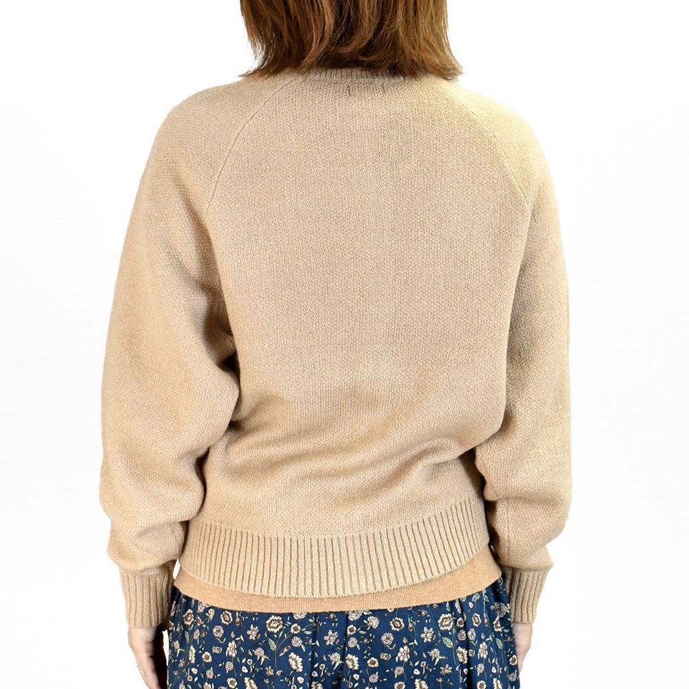 マーブルシュッド (marble SUD) フクロウJQ ラグランCD 長袖ニットカーディガン 04EF072184