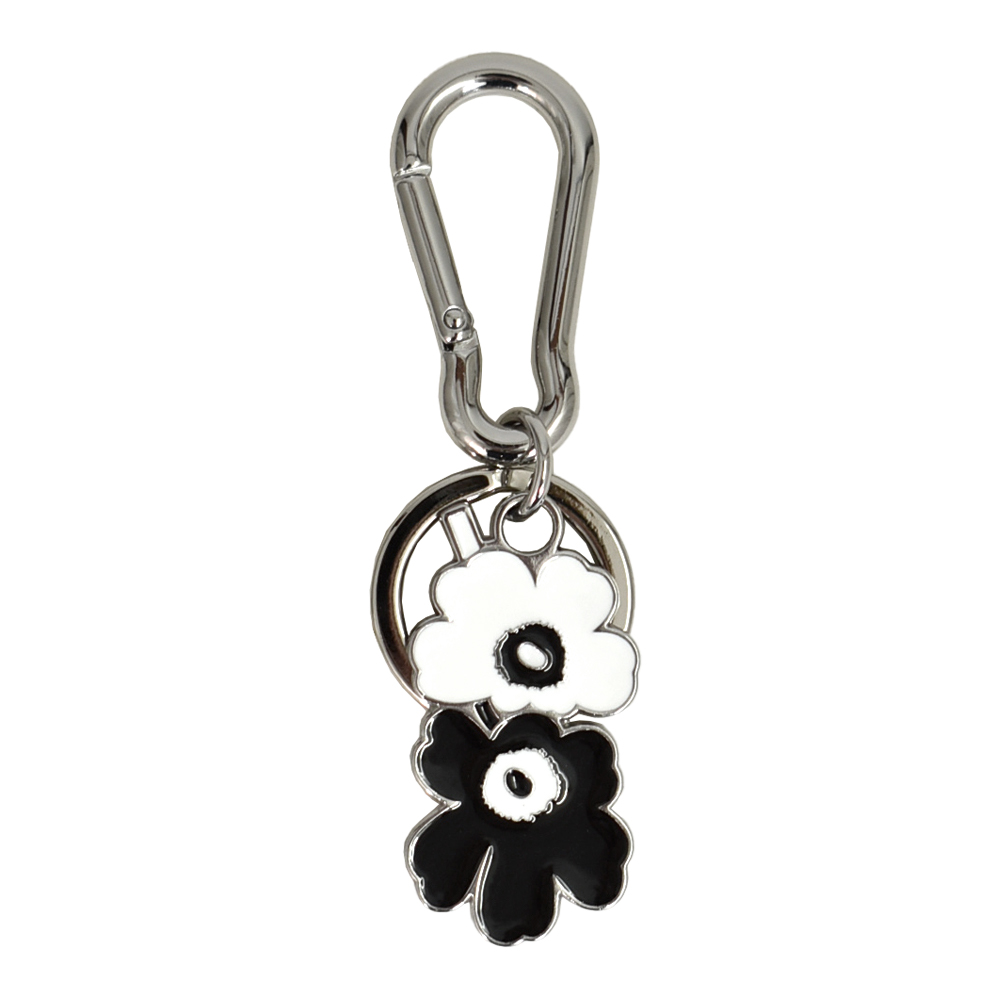 マリメッコ (marimekko) kioski Puhallus Unikko キーホルダー キーリング キーチェーン ウニッコ 花 ギフト 52249-6-93606 52249693606 52244-6-93606 52244693606