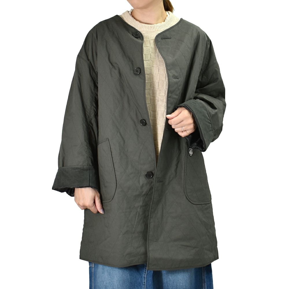 オーチバル/オーシバル (ORCIVAL) COAT キルティングコート ライニング 
