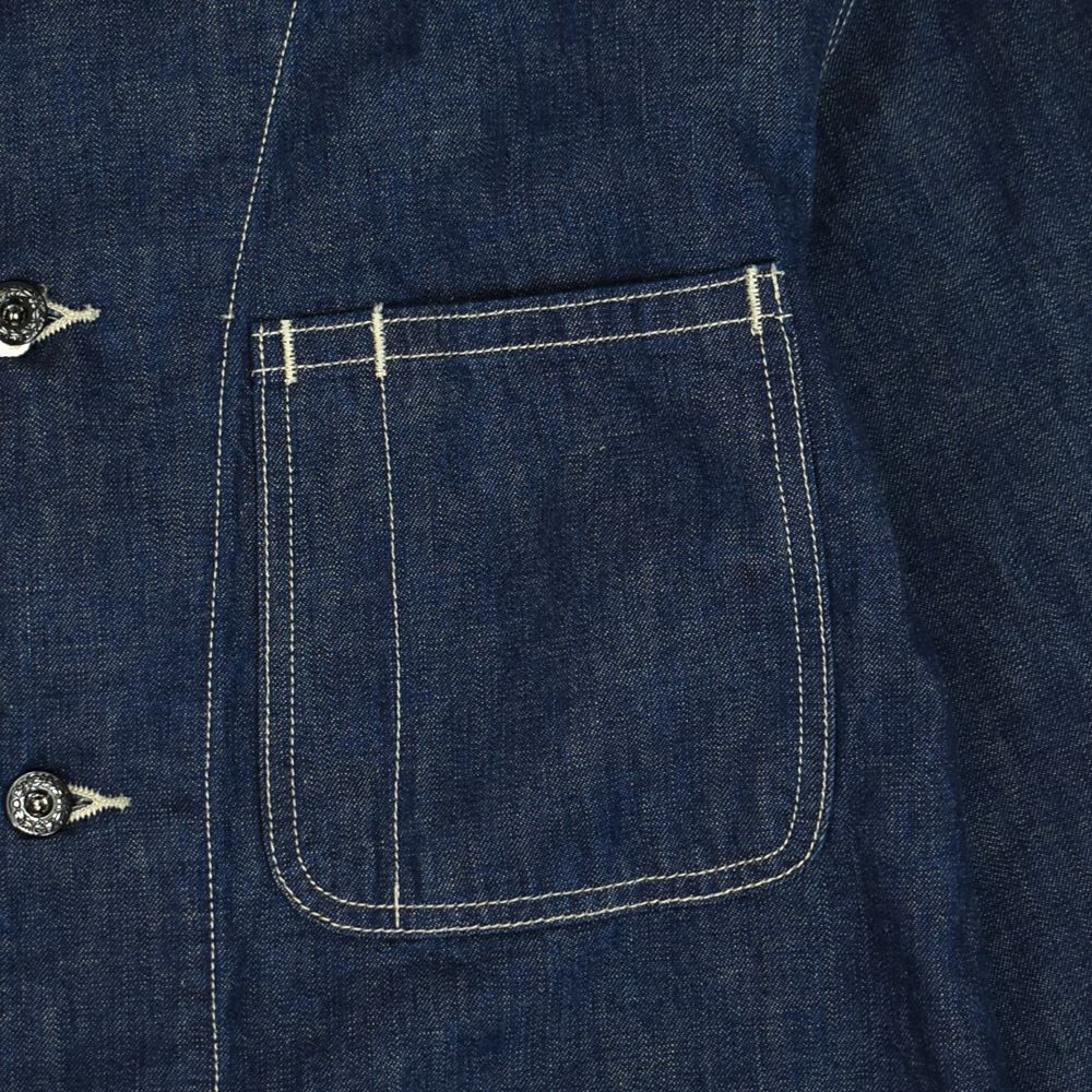 コリンボ (COLIMBO) NAVAL WORK JKT. N-3 TYPE **10oz DENIM** =PLAIN= ネイバル ワークジャケット. N-3タイプ カバーオール ミリタリーワークジャケット デニムジャケット ZZ-0163