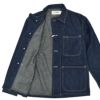 コリンボ (COLIMBO) NAVAL WORK JKT. N-3 TYPE **10oz DENIM** =PLAIN= ネイバル ワークジャケット. N-3タイプ カバーオール ミリタリーワークジャケット デニムジャケット ZZ-0163