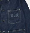 コリンボ (COLIMBO) NAVAL WORK JKT. N-3 TYPE **10oz DENIM** CUSTOM -NAD CHARLESTON- ネイバル ワークジャケット. N-3タイプ -エヌ エー ディー チャールストン- カバーオール ミリタリーワークジャケット デニムジャケット ZZ-0164