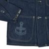 コリンボ (COLIMBO) NAVAL WORK JKT. N-3 TYPE **10oz DENIM** CUSTOM -NAD CHARLESTON- ネイバル ワークジャケット. N-3タイプ -エヌ エー ディー チャールストン- カバーオール ミリタリーワークジャケット デニムジャケット ZZ-0164