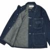 コリンボ (COLIMBO) NAVAL WORK JKT. N-3 TYPE **10oz DENIM** CUSTOM -NAD CHARLESTON- ネイバル ワークジャケット. N-3タイプ -エヌ エー ディー チャールストン- カバーオール ミリタリーワークジャケット デニムジャケット ZZ-0164