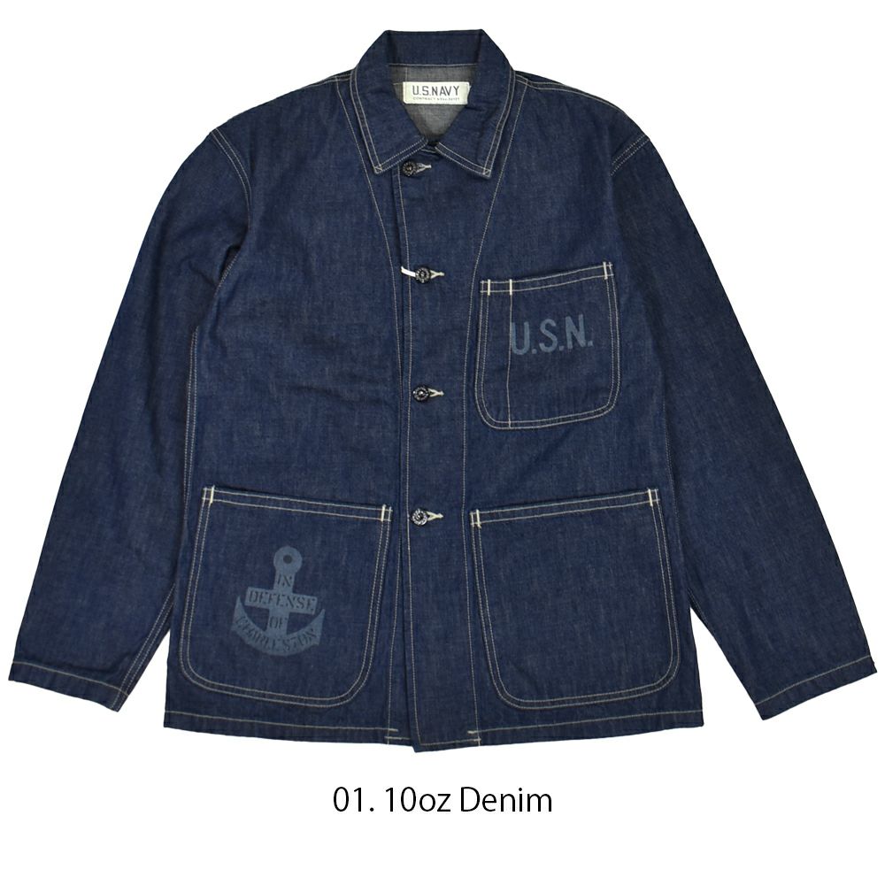 コリンボ (COLIMBO) NAVAL WORK JKT. N-3 TYPE **10oz DENIM** CUSTOM 