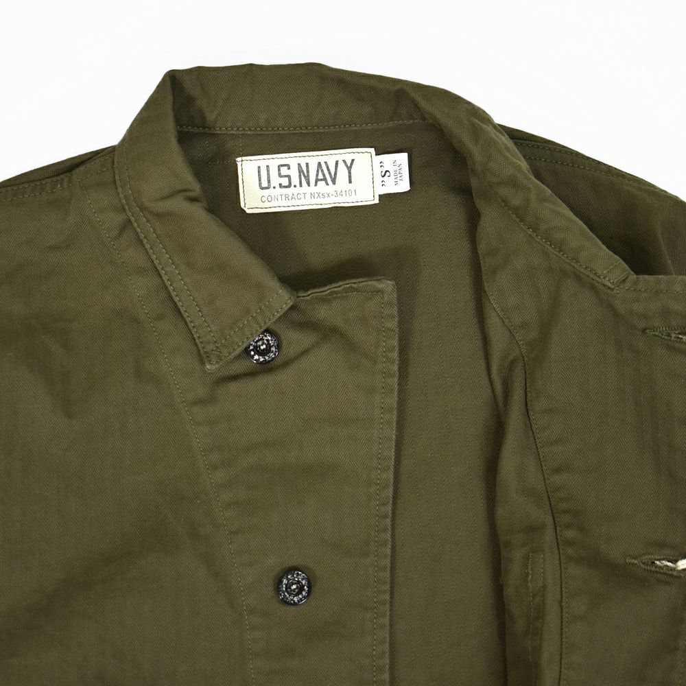 コリンボ (COLIMBO) NAVAL WORK JKT. N-3 TYPE **HERRINGBONE