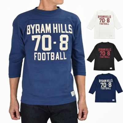 ウエアハウス (WAREHOUSE) Lot 4063 7分袖フットボールT BYRAM