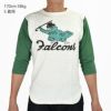 ウエアハウス (WAREHOUSE) Lot 4800 7分袖ベースボールT FALCONS プリントTシャツ ロンT 4800