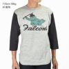 ウエアハウス (WAREHOUSE) Lot 4800 7分袖ベースボールT FALCONS プリントTシャツ ロンT 4800