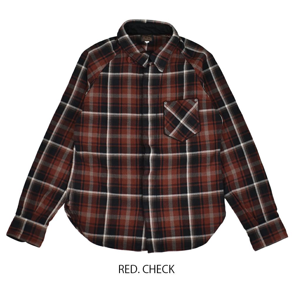 デラックスウエア (DELUXEWARE) DELUXE STYLE SHIRT 長袖チェック 