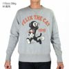 トイズマッコイ (TOYS McCOY) MILITARY SWEAT SHIRT FELIX THE CAT -8 BALL- 長袖プリントスウェットシャツ セットイン スウェットシャツ FELIX THE CAT TMC2448