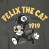 トイズマッコイ (TOYS McCOY) MILITARY SWEAT SHIRT FELIX THE CAT -8 BALL- 長袖プリントスウェットシャツ セットイン スウェットシャツ FELIX THE CAT TMC2448