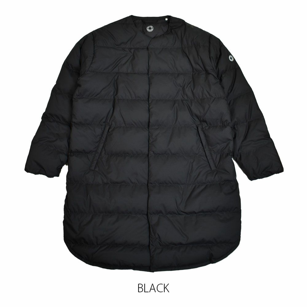 オーチバル/オーシバル (ORCIVAL) Round Neck Long Coat ライトダウンコート ノーカラーコート ダウンジャケット OR-A0602DPL