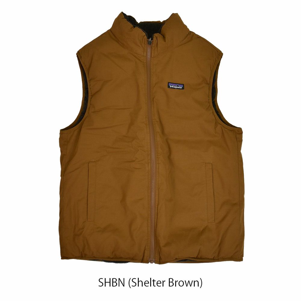 パタゴニア (PATAGONIA) リバーシブルコットンダウンベスト Reversible Cotton Down Vest リバーシブル オーガニックコットン ユニセックス 26840
