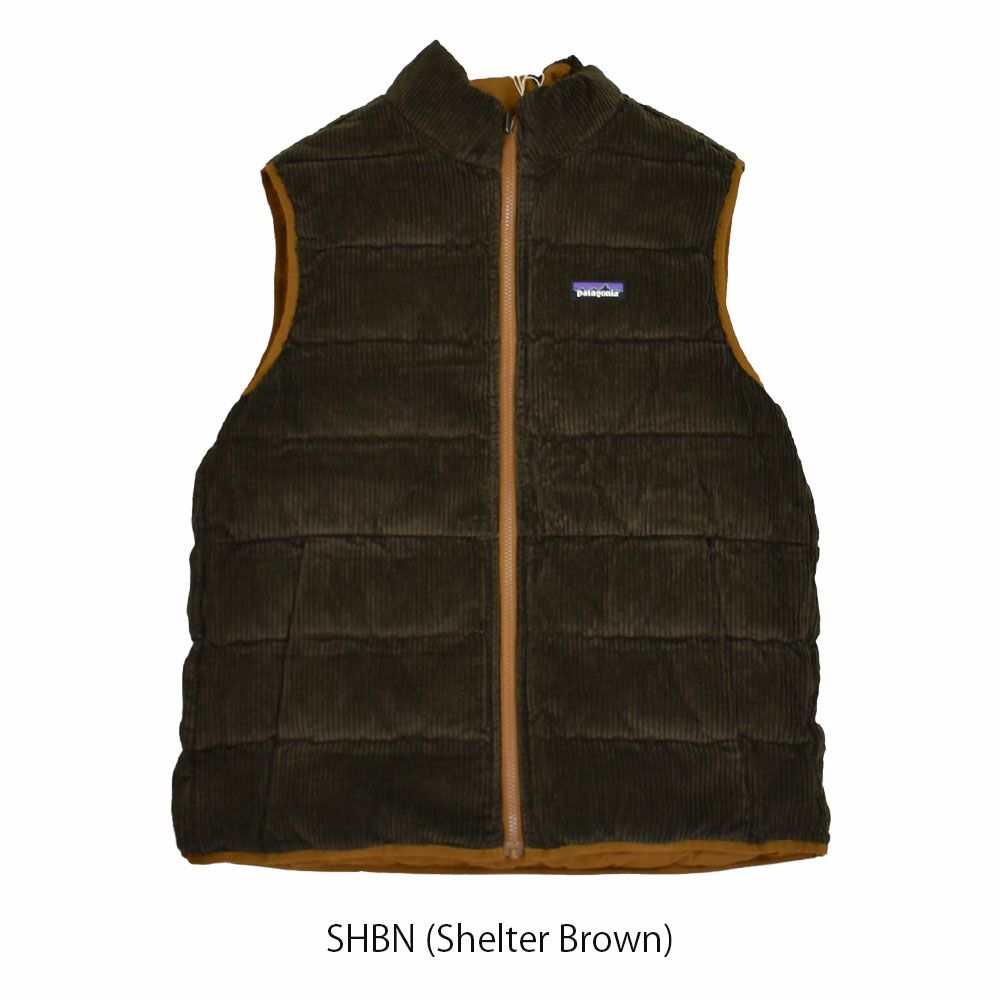 パタゴニア (PATAGONIA) リバーシブルコットンダウンベスト Reversible Cotton Down Vest リバーシブル オーガニックコットン ユニセックス 26840