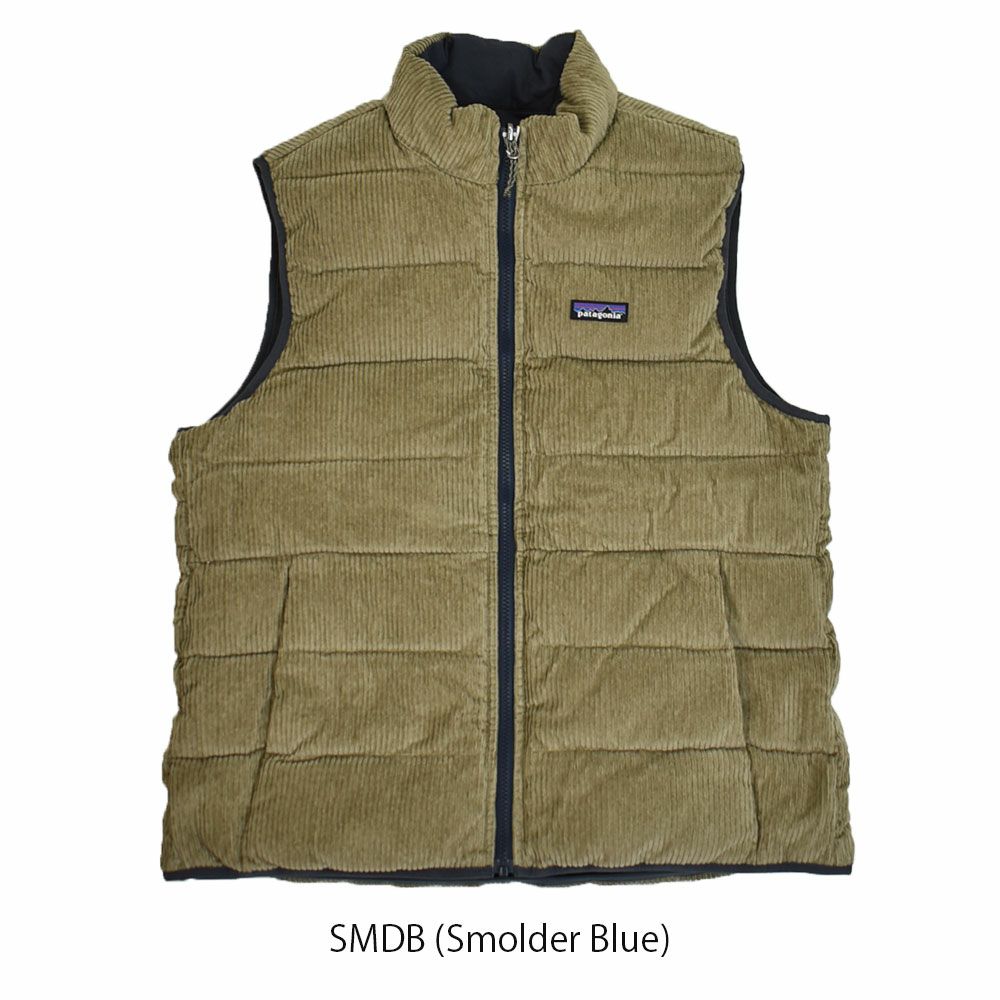パタゴニア (PATAGONIA) リバーシブルコットンダウンベスト Reversible Cotton Down Vest リバーシブル オーガニックコットン ユニセックス 26840