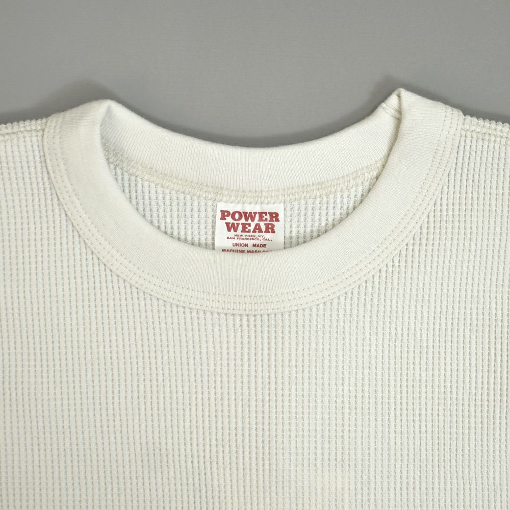 フリーホイーラーズ (FREEWHEELERS) -UNION OIL- CREW NECKED THERMAL LONG SLEEVE SHIRT 1950s STYLE UNDERWEAR 長袖プリントサーマルTシャツ ロンT 2435004