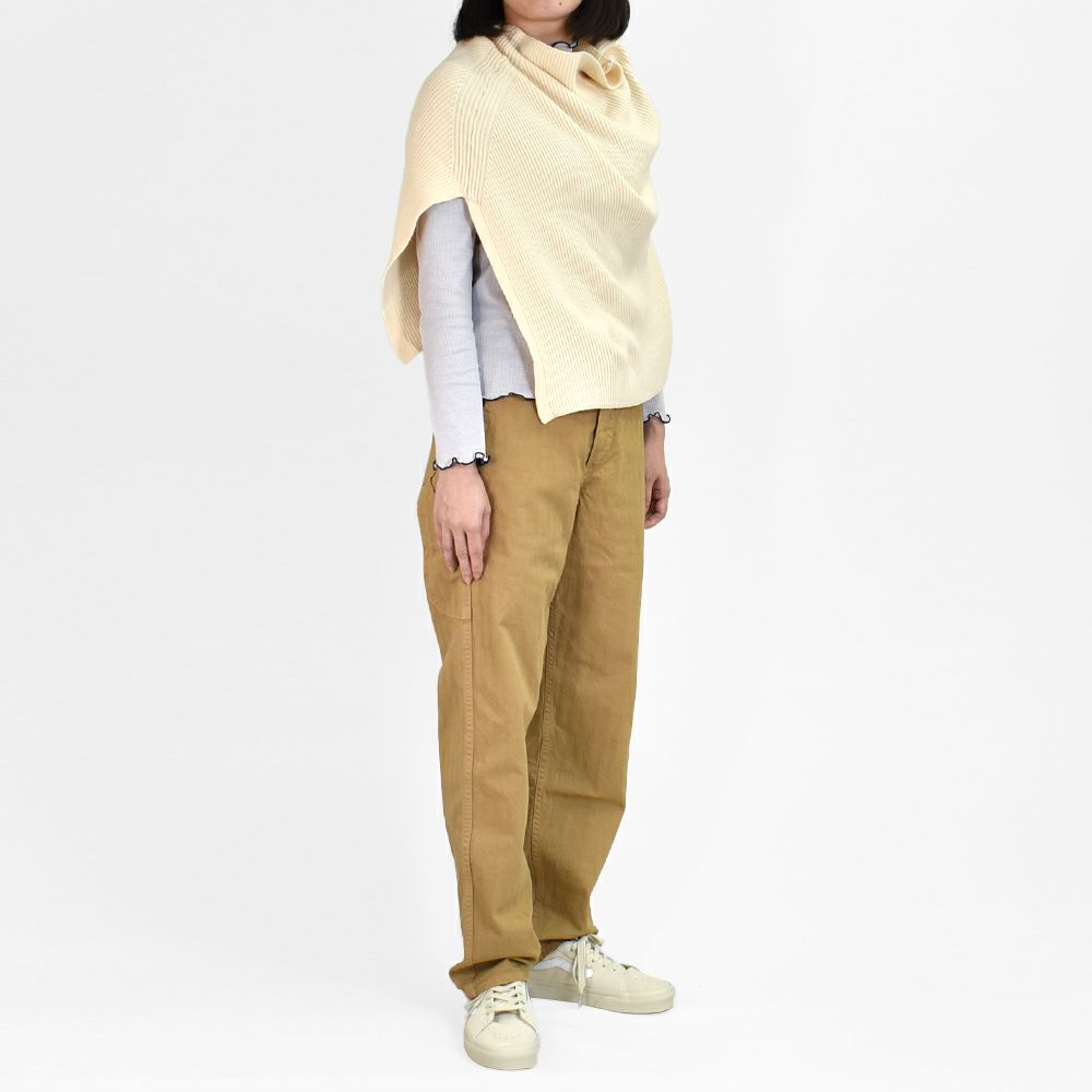 ブリスバンチ (Bliss bunch) タートルネックケープ（両畦編み） ケープ タートルネックケープ Z748-223