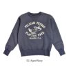 コリンボ (COLIMBO) KEYSTONE SWEAT SHIRT -PELICAN PETROS- キーストーン スウェットシャツ -ペリカンペトロス- 長袖プリントスウェットシャツ ZZ-0421 02.Aged Navy