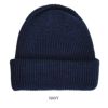 デラックスウエア(DELUXEWARE) KNIT CAP 帽子 コットンニット帽 ニットキャップ ビーニー DLC-005 NAVY