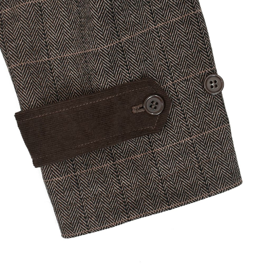 マーブルシュッド (marble SUD) ヘリンボーン Coat コート アウター ジャケット 06EF006190