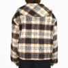 ケレン (KELEN) -SEBI- SAILOR COLLAR DESIGN CHECK COAT セーラーカラージャケット チェックコート LKL24WJK2052