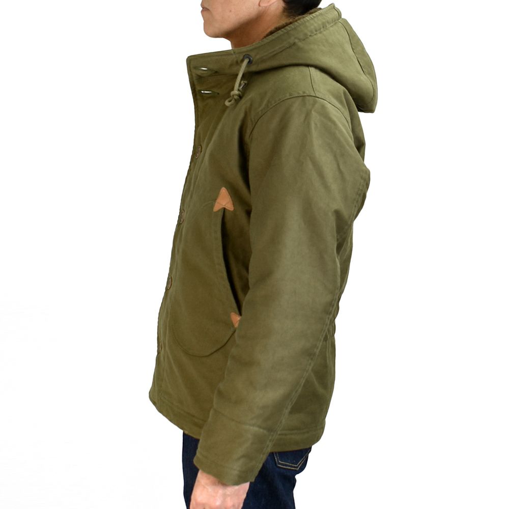 コリンボ (COLIMBO) OBSERVER PARKA =PLAIN= オブザーバー パーカー N-1 フード付きデッキジャケット アウター  コート ZZ-0154 の通販ならトップジミー