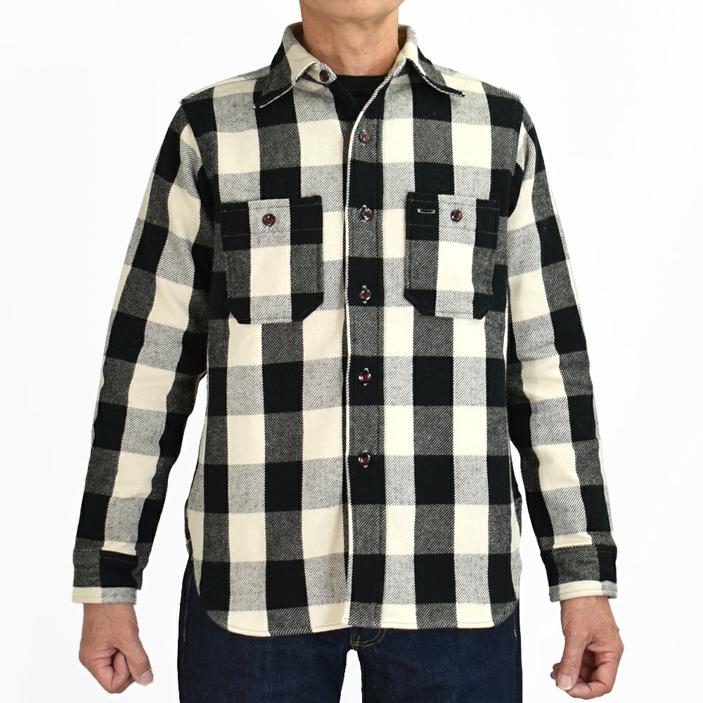 ウエアハウス (WAREHOUSE) Lot 3104 FLANNEL SHIRTS A柄 B柄 ONE WASH 長袖チェックネルシャツ 3104