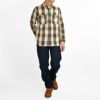 ウエアハウス (WAREHOUSE) Lot 3104 FLANNEL SHIRTS A柄 B柄 ONE WASH 長袖チェックネルシャツ 3104