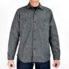 フリーホイーラーズ (FREEWHEELERS) -NEAL- SHIRT 1926 STYLE WORK CLOTHING BLACK PEPPER CHAMBRAY ニールシャツ 長袖ワークシャツ シャンブレーシャツ 2413003