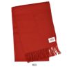 ダントン (DANTON) WOOL CASHMERE MUFFLER マフラー ストール ウール カシミヤ DT-H0226WCM RED