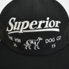 ザ エイチ ダブリュー ドッグ アンド カンパニー (THE H.W.DOG＆CO.) SUPERIOR LOGO BASEBALL CAP ベースボールキャップ 帽子 刺繍 D-00961