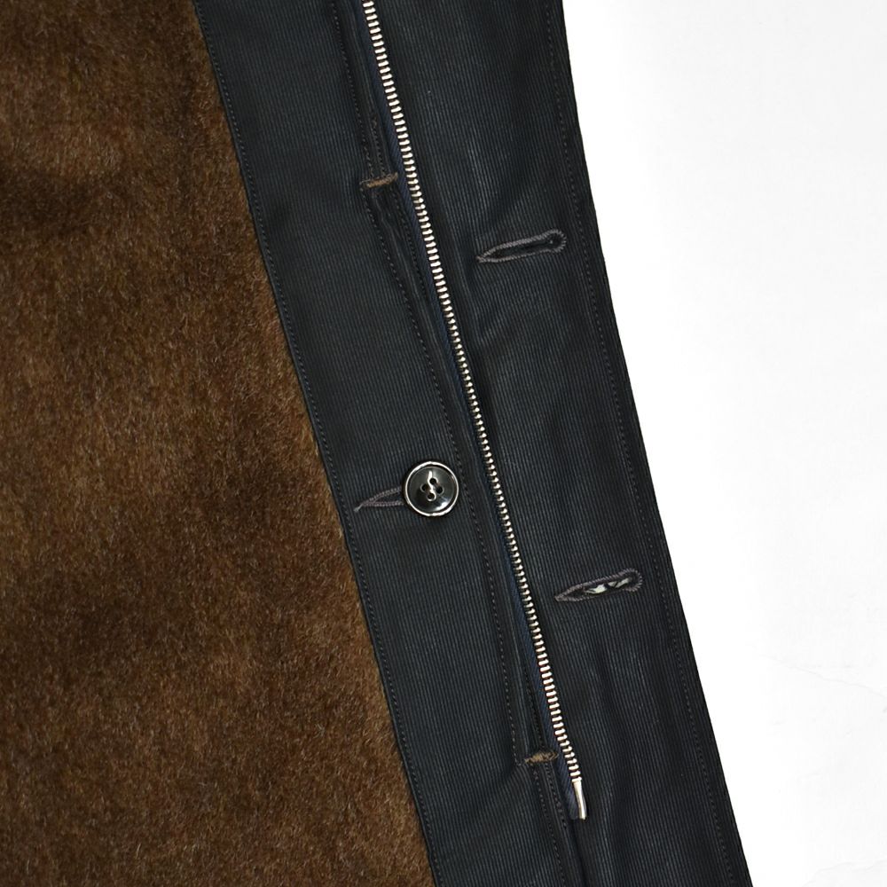 フリーホイーラーズ (FREEWHEELERS) -RILEY 2 CARB KNUCKLEHEAD- WINTER AVIATORS' VEST 1930~1940s CIVILIAN MILITARY STYLE CLOTHING アヴィエイターズベスト アビエイターズベスト コットンベスト 内側ボアベスト ミリタリーベスト 2431004