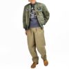 フリーホイーラーズ (FREEWHEELERS) -USAF AIR CREW- UTILITY TROUSERS 1950s CIVILIAN MILITARY STYLE CLOTHING トラウザーズパンツ コットンミリタリーパンツ ワイドシルエット 2432004