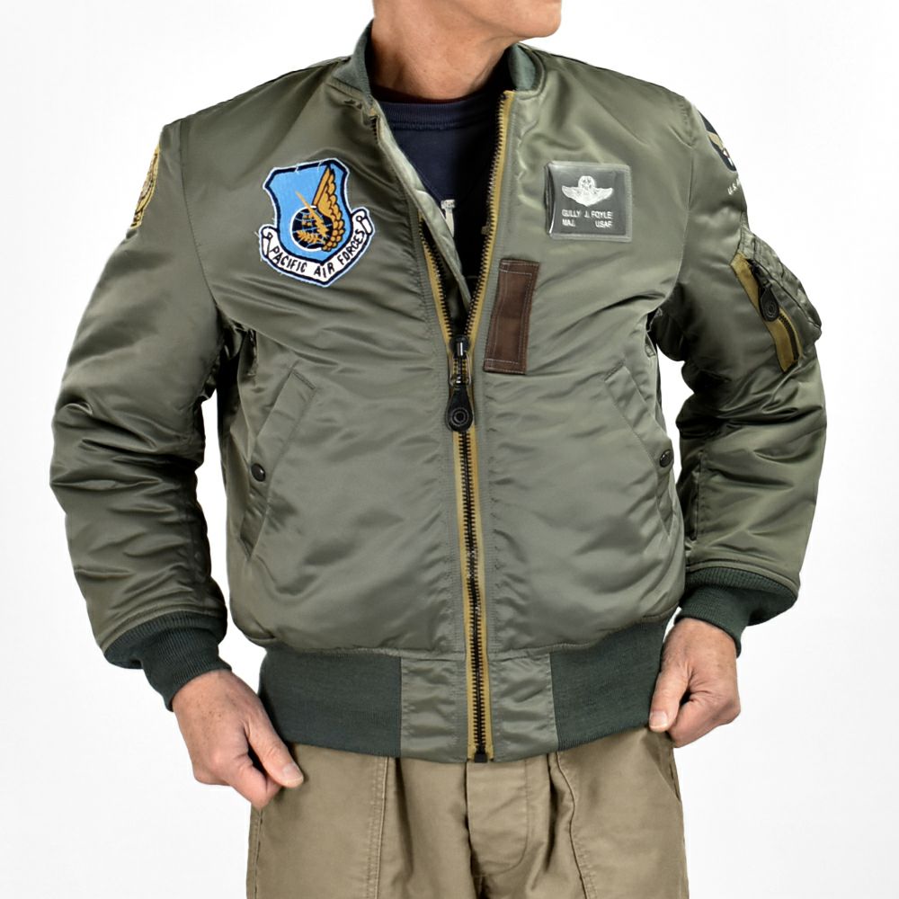 コリンボ (COLIMBO) VERONA STRATO JKT. =CUSTOM= -FORWARD AIR CONTROL ADVISER- ヴェローナ ストラトジャケットカスタム B-15 フライトジャッケット MA-1 ZZ-0123