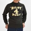 フリーホイーラーズ (FREEWHEELERS) -RILEY 4 PORT- ATHLETIC SWEAT SHIRT 1920~1930s COMFORTABLE RIB KNIT TRIMMED SWEAT SHIRT 長袖プリントスウェットシャツ 2434004